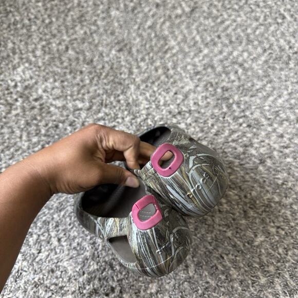 Crocs Kadee Realtree flat Women's Size 7 Camouflage Shoe EUC - Picture 7 of 7